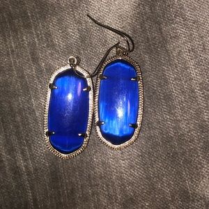 Cobalt blue Kendra Scott earrings